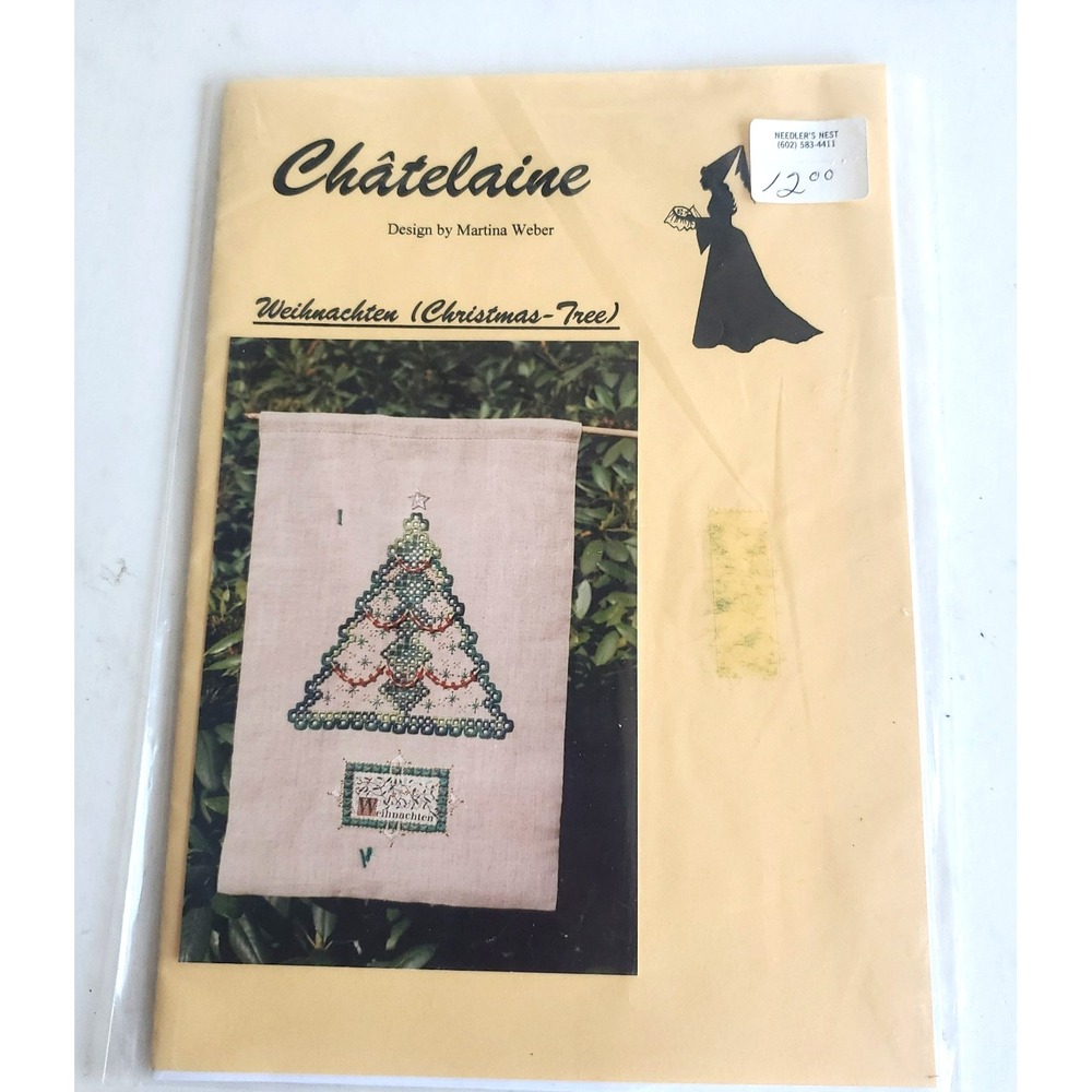 Chatelaine Designs Christmas Tree Martina Webber Rosenberg Pattern 1997 VTG‎